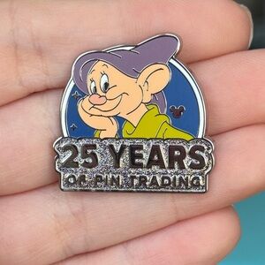 Disney Parks 25 Years of Pin Trading WDW Hidden Disney 2025 Dopey Mystery Pin